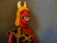 Female Red Oni (Mego) Custom Action Figure