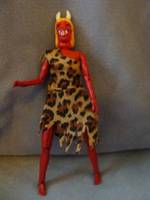 Female Red Oni (Mego) Custom Action Figure