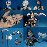 Four Horsemen (Hexen II) (Hexen) Custom Miniature / Figurine