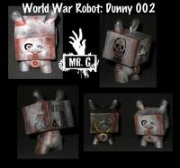 World War Robot: Dunny002 (Zombies vs. Robots) Custom Action Figure