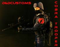 Cobra Soldier Trooper Marvel Legends Style (G.I. Joe) Custom Action Figure