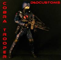 Cobra Soldier Trooper Marvel Legends Style (G.I. Joe) Custom Action Figure