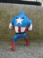Captian America - Mr. Incredible Repaint (Captain America) Custom Action Figure