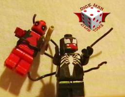 Venom W/ Tendrils (Spider-Man) Custom Miniature / Figurine