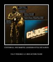 Hit and Run Marvel Legends Style (G.I. Joe) Custom Action Figure