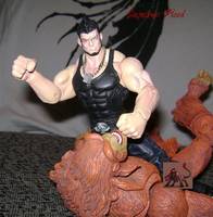 Cerebus Blood, Street Clothes (Original) Custom Action Figure