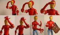 Skotte Young Armored Adventures Iron Man (Iron Man) Custom Action Figure