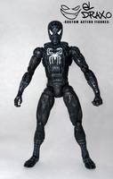 Black Costume (Symbiote) Spider-Man (Spider-Man - Movie) Custom Action Figure