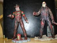 Freddy Vs Jason Concept (Movie Maniacs) Custom Action Figure