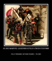 Cobra Tribute 2 Marvel Legends Style (G.I. Joe) Custom Action Figure