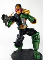 JUDGE DREAD (Now Bulkier, with Articulated Shoulder Pads) (Judge Dredd) Custom Action Figure