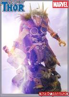 Thor (Classic Meets Medieval) with Variant Head and Hammer (Marvel Legends) Custom Action Figure