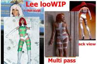 Lee Loo 5th Element (Movie Maniacs) Custom Action Figure