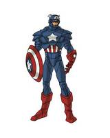 CAPTAIN AMERICA(Armored Version) (Marvel) Custom Action Figure
