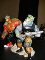 Rocksteady (Teenage Mutant Ninja Turtles) Custom Action Figure
