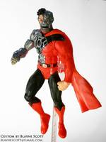 DC Direct Cyborg Superman: Re-Articulated Version (DC Universe) Custom Action Figure