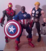 Custom Ultimate Captain America (Marvel Legends) Custom Action Figure