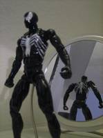 Black Symbiote Spider-man (Marvel Legends) Custom Action Figure