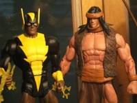 Black Vulcan and Apache Chief of the Super Friends! (DC Universe) Custom Action Figure