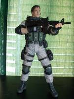 Chris Redfield (RE5 Lost in Nightmares) (Resident Evil) Custom Action Figure