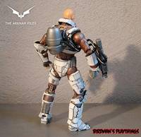 Mr. Freeze  -  Dark Knight Style  -  'the Arkham Files'  #02 (Dark Knight) Custom Action Figure