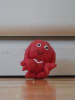 Knuckles Chao (Sonic) Custom Miniature / Figurine