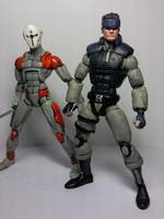 Bigtocinet´S Solid Snake (Marvel Legends Scale) (Metal Gear Solid) Custom Action Figure