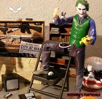 Harley Quinn  -  Dark Knight Style  -  'the Arkham Files'  #08 (Dark Knight) Custom Action Figure