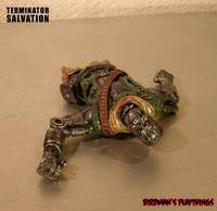 Terminator Salvation - 4inch T-600 'Desert Duel ' & John Connor (Terminator) Custom Action Figure
