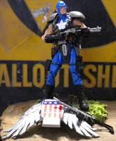Ultimate Captain America (Marvel) Custom Action Figure