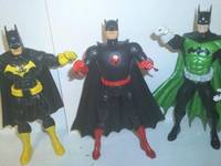Red Lantern Corps Batman (DC Direct) Custom Action Figure