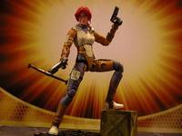 Tricolor Scarlett (G.I. Joe) Custom Action Figure