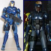 Space Army Officer Anthony Higgs (Metroid) Custom Action Figure