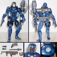Space Army Officer Anthony Higgs (Metroid) Custom Action Figure