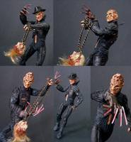 Freddy Krueger - a Nightmare in Hell (Hellraiser) Custom Action Figure