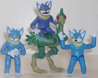 Etecoons and Dachora (Metroid) Custom Miniature / Figurine