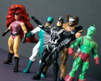 Inhumans - Black Bolt Mcguinness Style (DC Direct) Custom Action Figure
