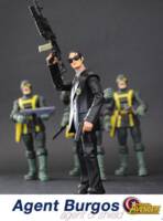 Agent Burgos (Real People) Custom Action Figure