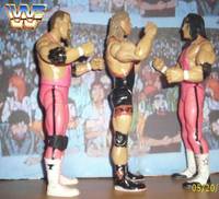 The Hart Foundation with Owen Hart (Wrestling) Custom Action Figure