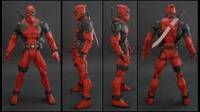 Deadpool (DCUC/Mvc2 Version) (Marvel Legends) Custom Action Figure
