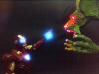 Electronic Iron Man Mark Armor VI (Iron Man 2) Custom Action Figure