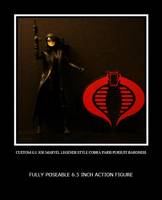 Cobra Movie Baroness Marvel Legends (G.I. Joe) Custom Action Figure