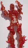 Mega's Human Torch Repaint (Fantastic Four) Custom Action Figure