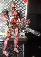 Deadpool with Electric Turret & Torture Table (Marvel Legends) Custom Action Figure