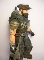 Dizzy Wallin (Gears Of War) Custom Action Figure