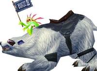 Northrend Bear Mount & Murloc (World of Warcraft) Custom Action Figure