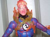 Human Torch (Marvel Legends) Custom Action Figure