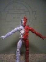 Human Torch/Iceman (Fantastic Four) Custom Action Figure