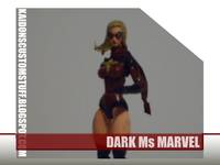 Dark Ms Marvel (Marvel Universe) Custom Action Figure