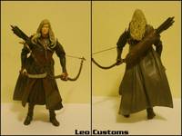 Full Articuleted ELVEN ARCHER (Lord of the Rings) Custom Action Figure